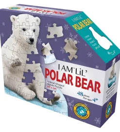 Madd Capp Puzzles Puslespil - I Am LiL' Polar Bear - 48 Brikker