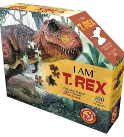 Madd Capp Puzzles Puslespil - I Am T-Rex - 100 Brikker