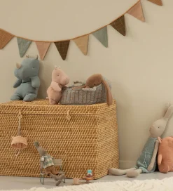 Maileg Bamse - Safari Friends - Næsehorn - Medium - Støvet Blå