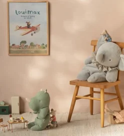 Maileg Bamse - Safari Friends - Næsehorn - Medium - Salviegrøn