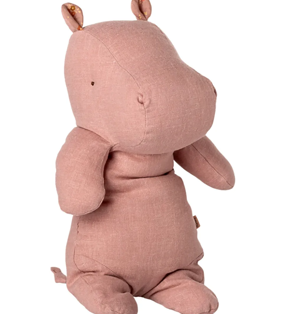 Maileg Bamse - Safari Friends - Flodhest - Medium - Rosa
