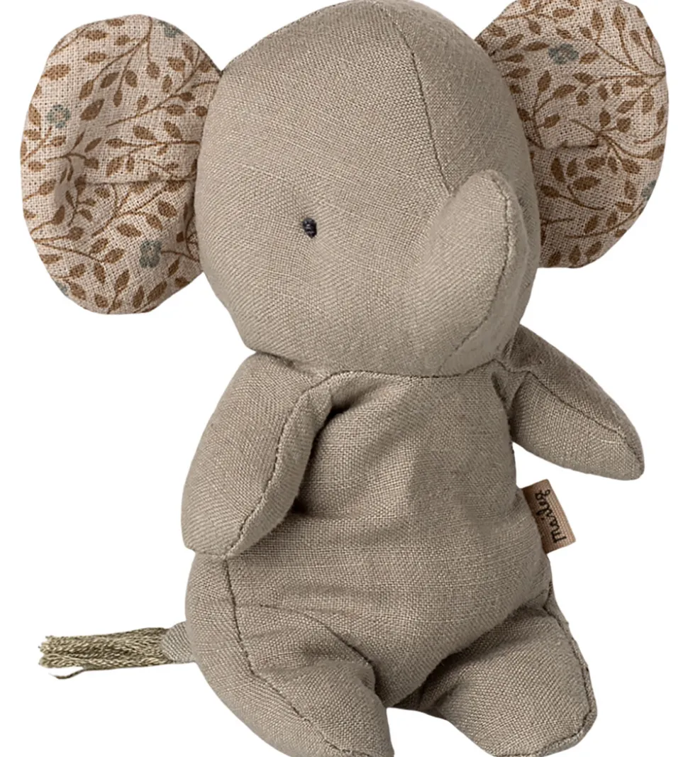 Maileg Bamse - Safari Friends - Elefant - Mini - Grå