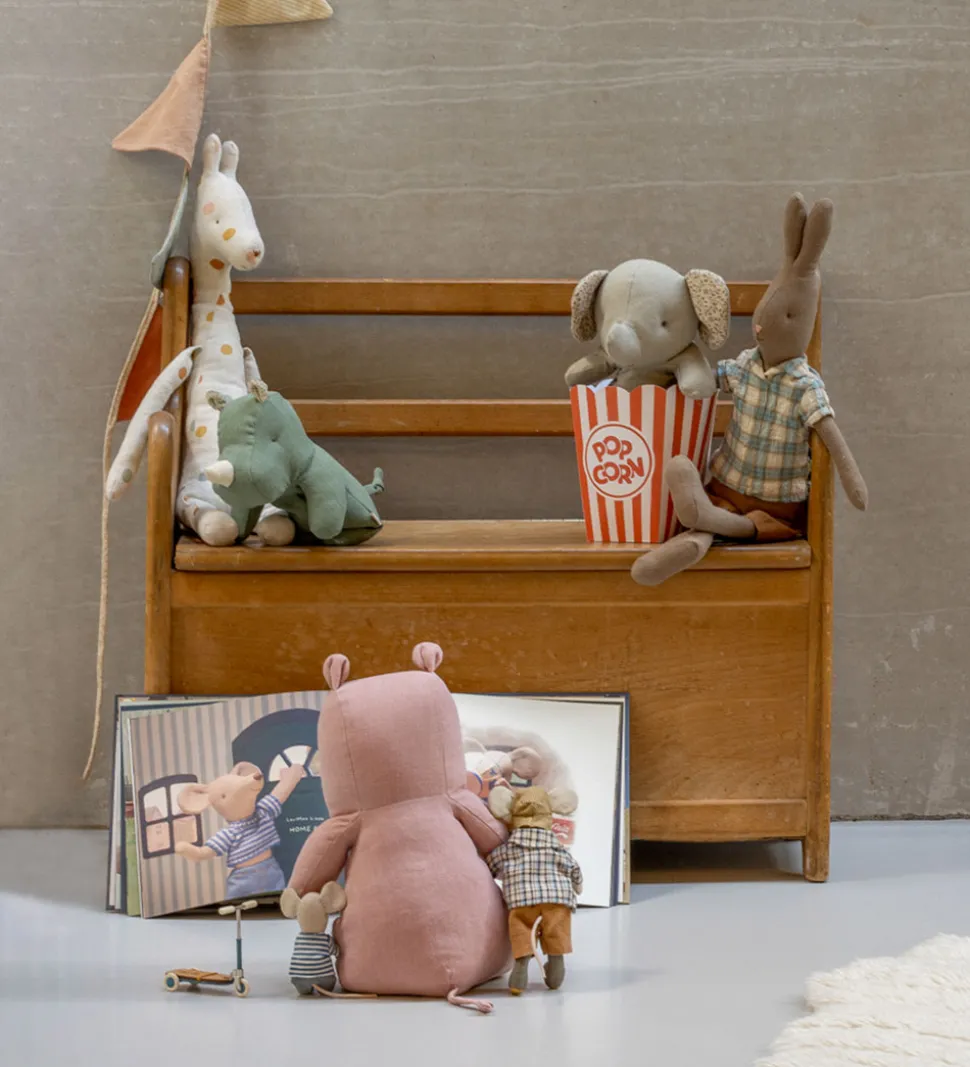 Maileg Bamse - Safari Friends - Small Elefant - Iron Grey