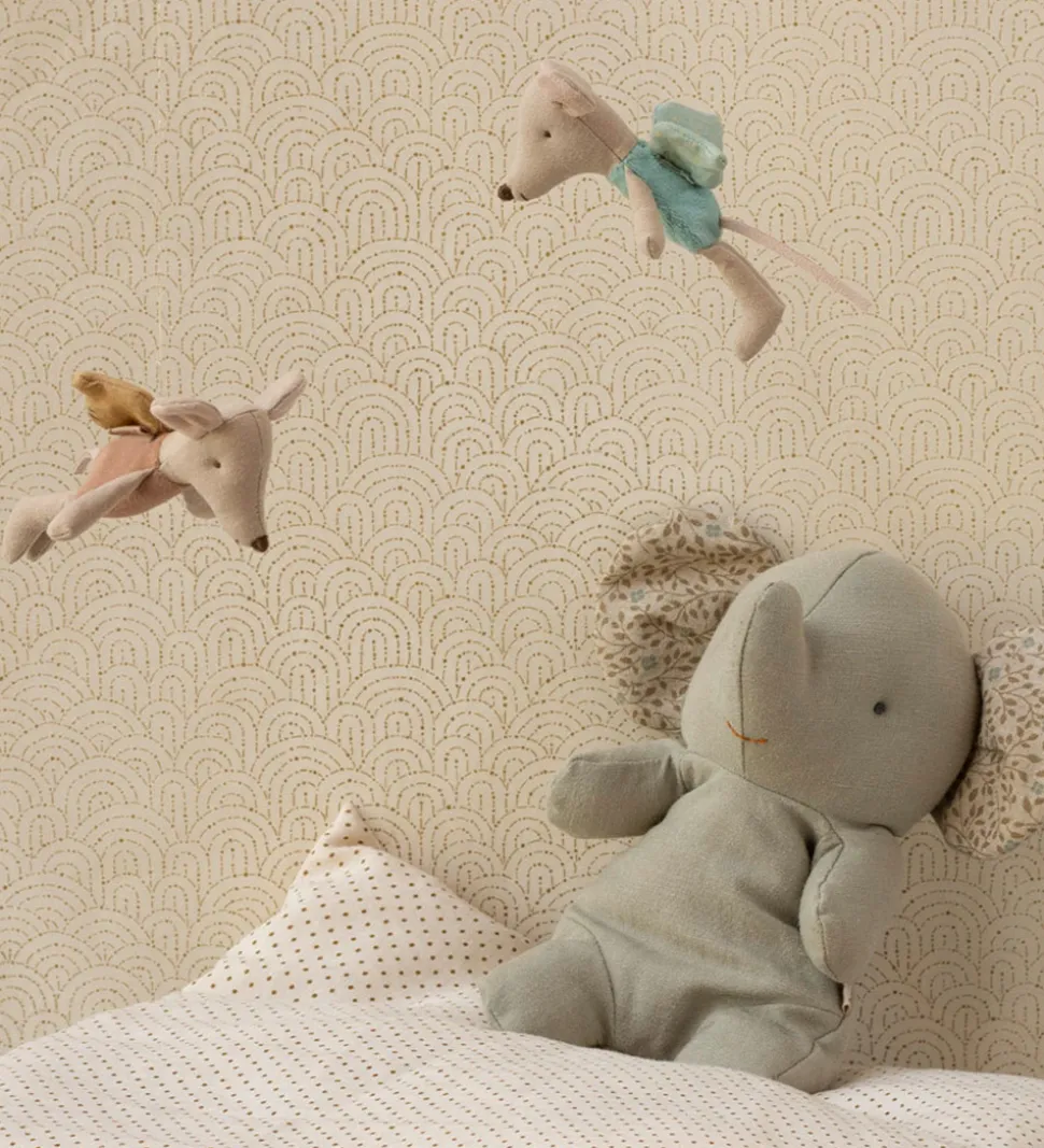 Maileg Fe-mus - Lillesøster - Rosa