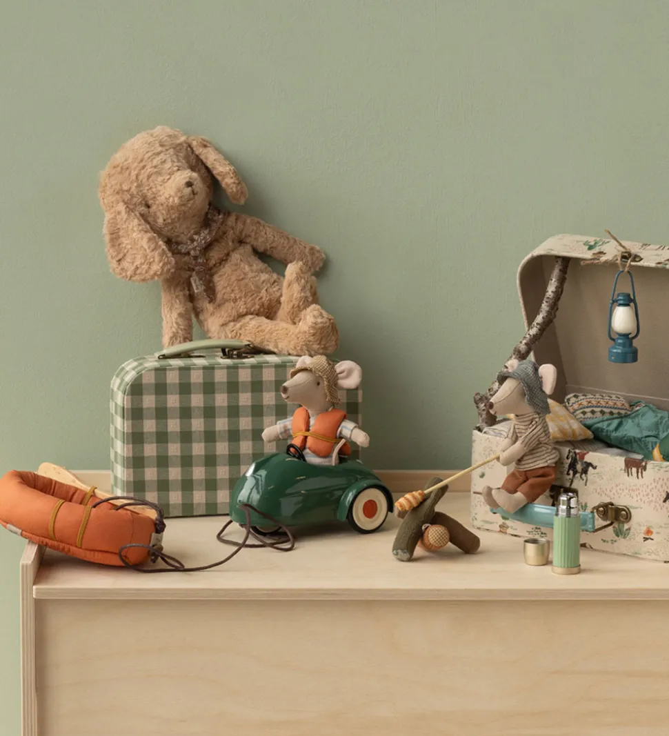 Maileg Gummibåd m. Tilbehør - Mus - Orange