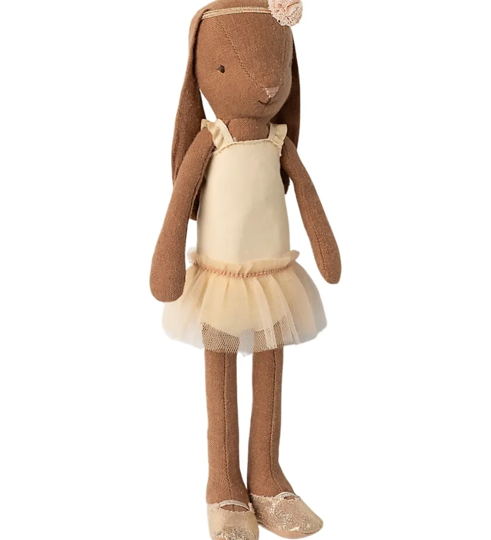 Maileg Kanin - Balletdragt Og Tylskørt - Str. 2 - Creme