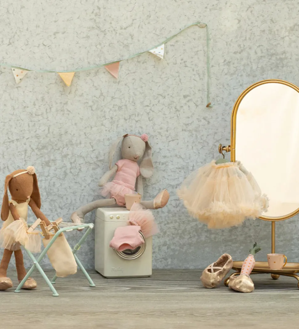 Maileg Kanin - Balletdragt Og Tylskørt - Str. 2 - Creme