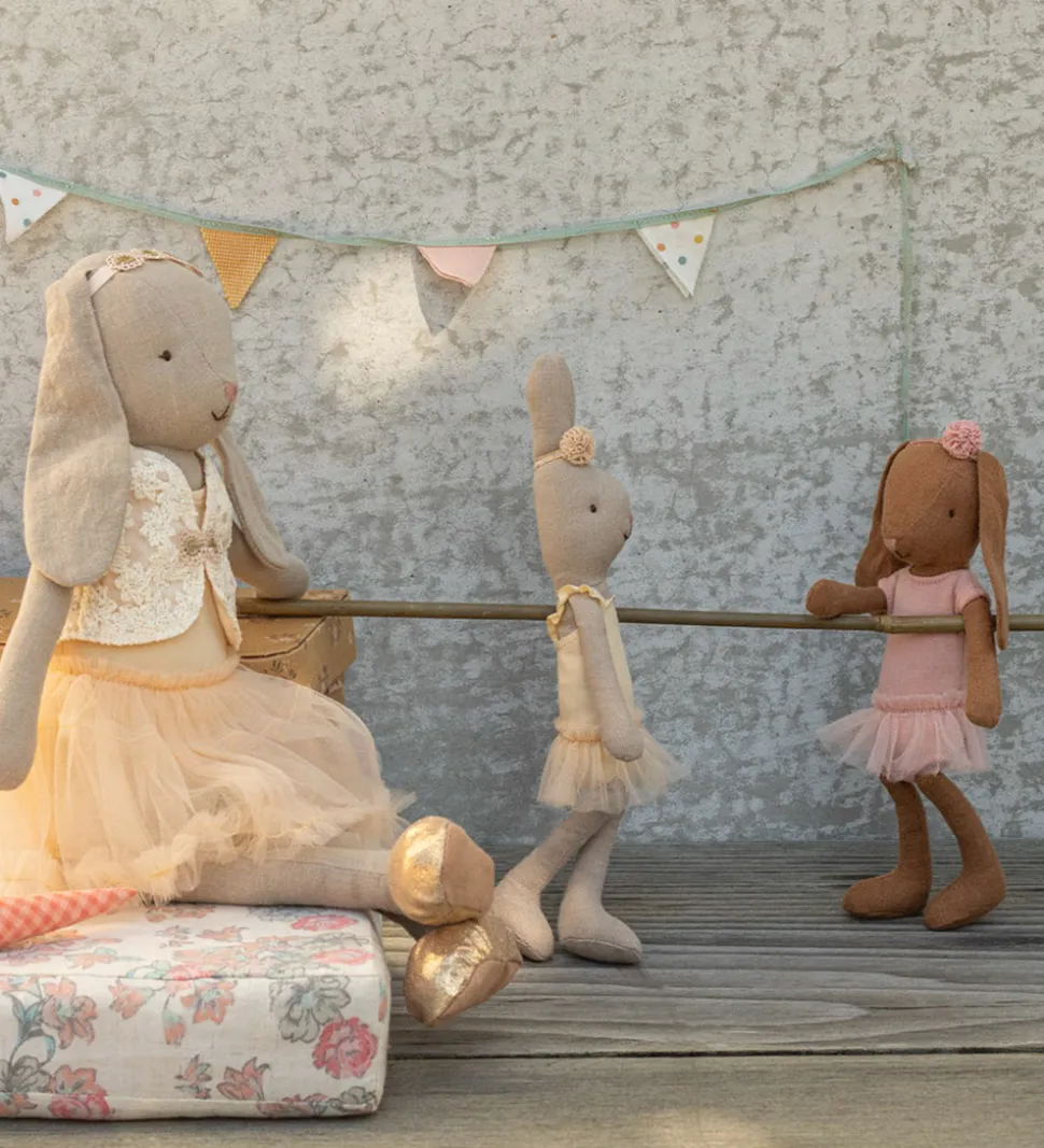 Maileg Kanin - Balletdragt Og Tylskørt - Str. 1 - Rosa