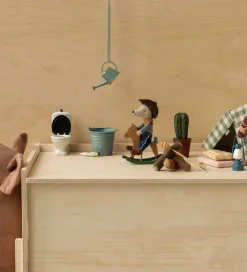 Maileg Mus - Cowboymus På Gyngehest - Lillebror