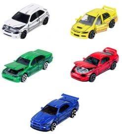 Majorette Biler - 5-pak - Japan Series