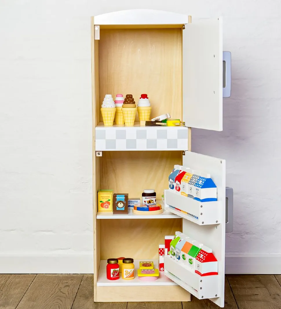 MaMaMeMo Legemad - Ispinde - 4 stk. - Træ