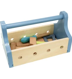 MaMaMeMo Værktøjskasse - Træ/Lyseblå