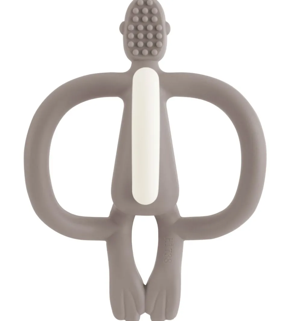 Matchstick Monkey Bidering - Monkey Teething - Grey