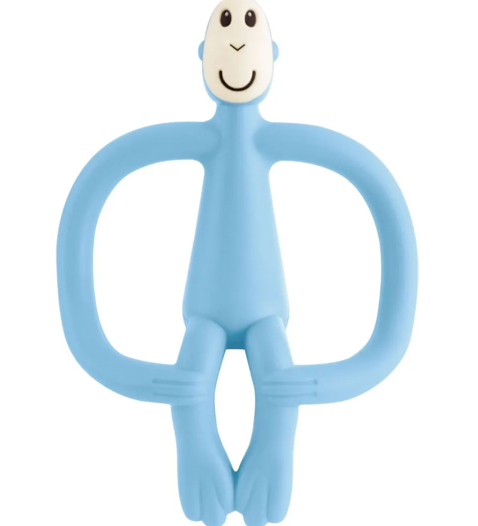 Matchstick Monkey Bidering - Monkey Teething - Light Blue