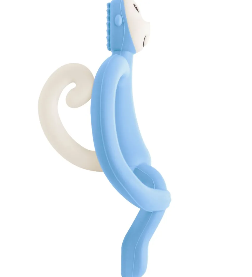 Matchstick Monkey Bidering - Monkey Teething - Light Blue