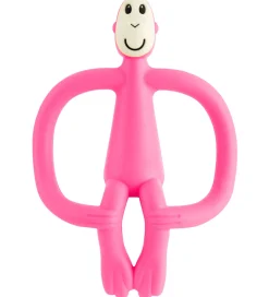 Matchstick Monkey Bidering - Monkey Teething - Pink