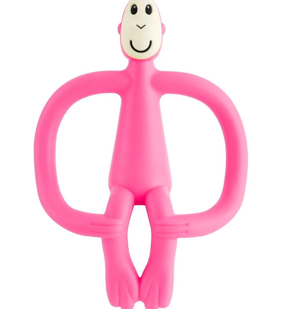 Matchstick Monkey Bidering - Monkey Teething - Pink