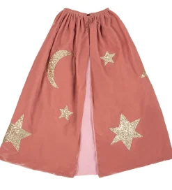 Meri Meri Udklædning - Troldmand - Rosa/Guld m. Stjerner