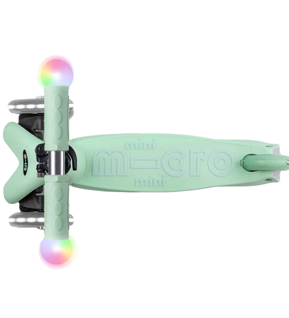 Micro Løbehjul - Mini2grow Deluxe Magic LED - Mint