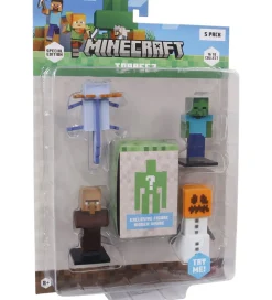 Minecraft Legetøjsfigurer - 3D Special Edition - 5-pak