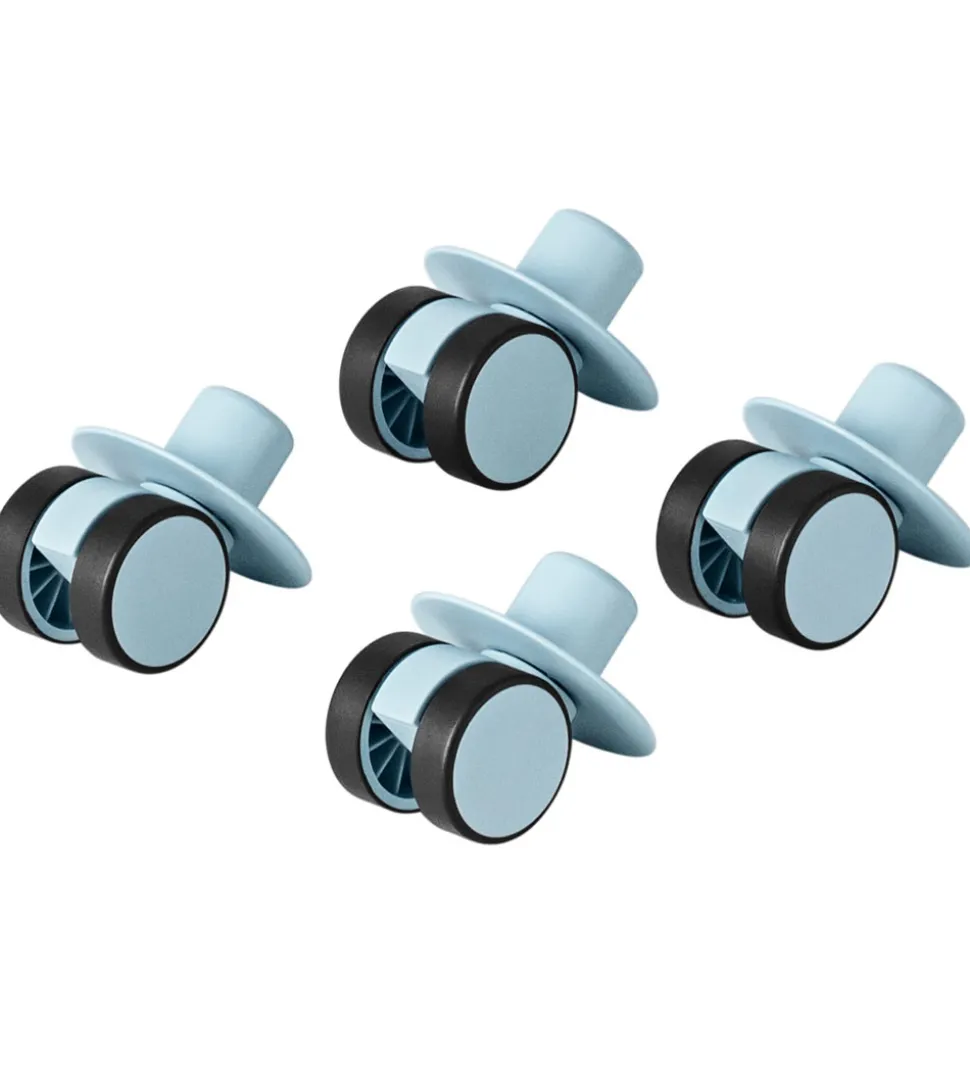 MODU 4x Swirly Wheels - 4-pak - Sky Blue