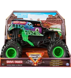 Monster Jam Collector Truck - 1:24 - Grave Digger - Sort/Grøn
