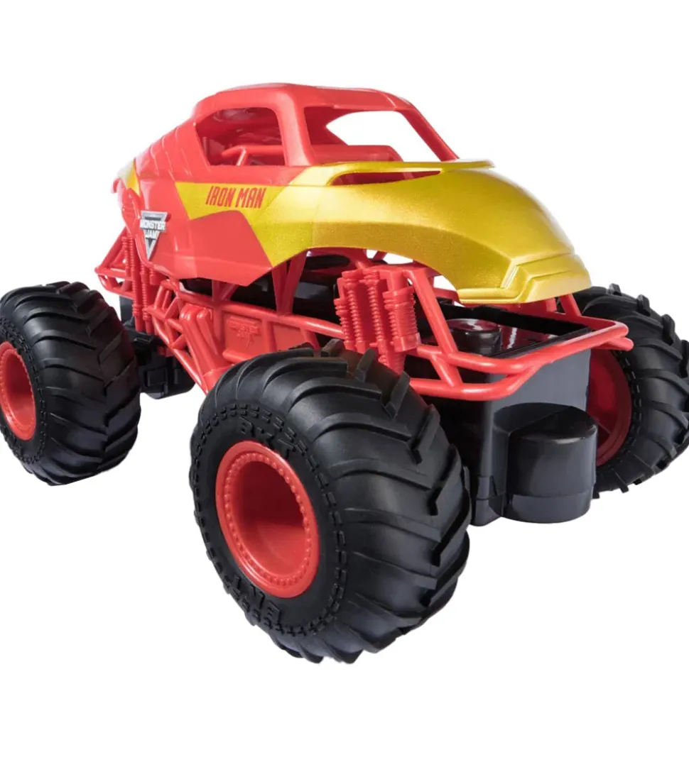 Monster Jam Fjernstyret Bil - Marvel Iron Man