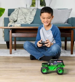 Monster Jam Fjernstyret Truck - 1:24 - Grave Digger