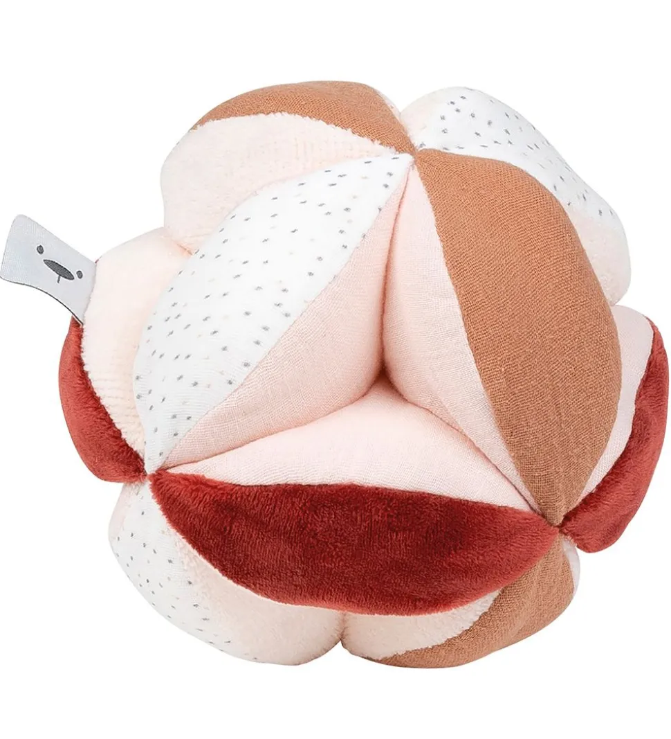 Nattou Aktivitetsbold - Activity Ball - 15 cm - Rust