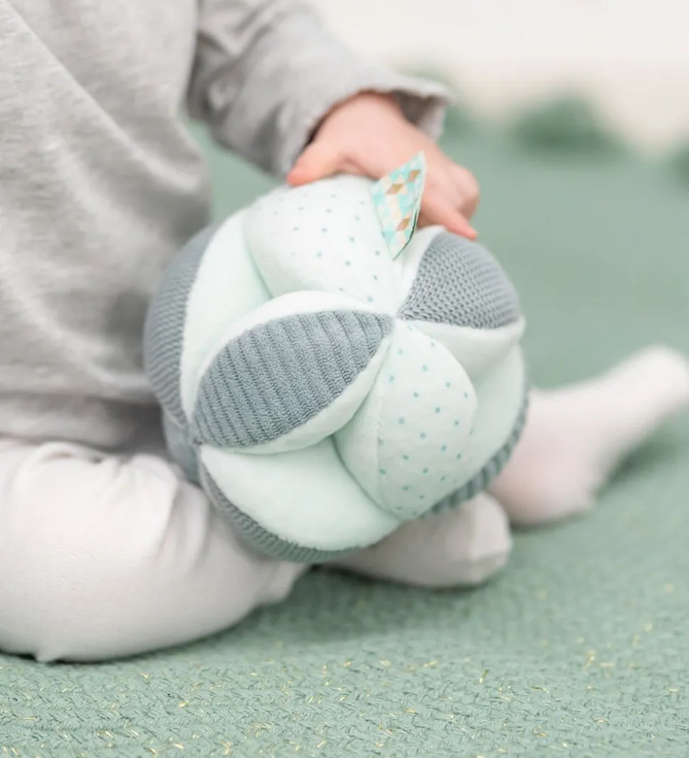 Nattou Aktivitetsbold - Activity Ball - 15 cm - Mint Grøn