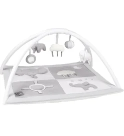 Nattou Aktivitetstæppe Tembo - 75x60 cm - Grå/Hvid