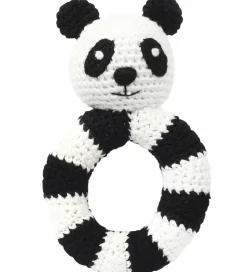 NatureZoo Rangle - Rund - Sir Panda - Sort/Hvid