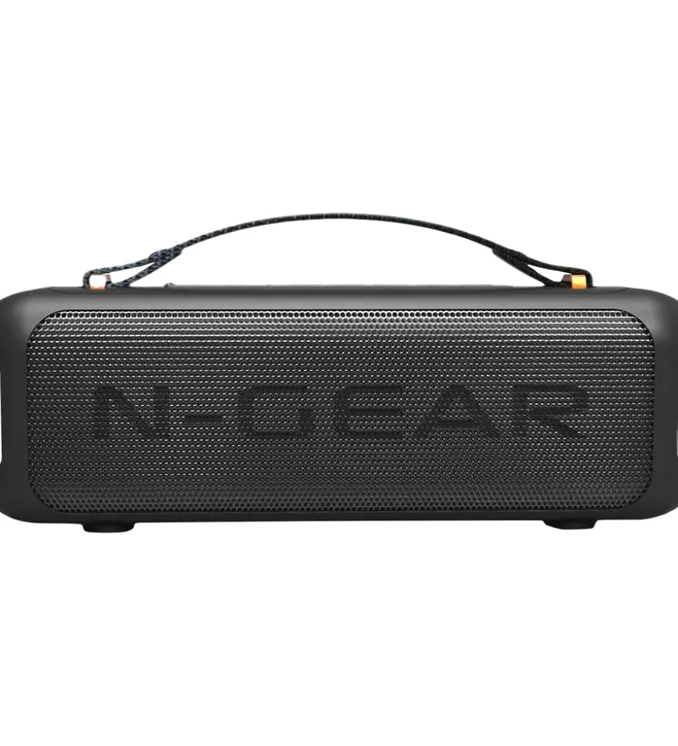 N-GEAR Højtaler m. Mikrofon/Lys - Blazooka 703 - Trådløs - Soert