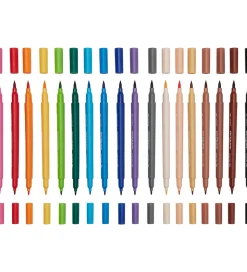 Ooly Dobbeltsidede Tuscher - 18 stk - Color Together