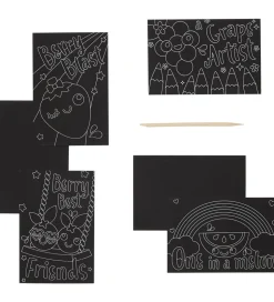 Ooly Scratch & Scribble Mini Sæt - Lil' Juicy