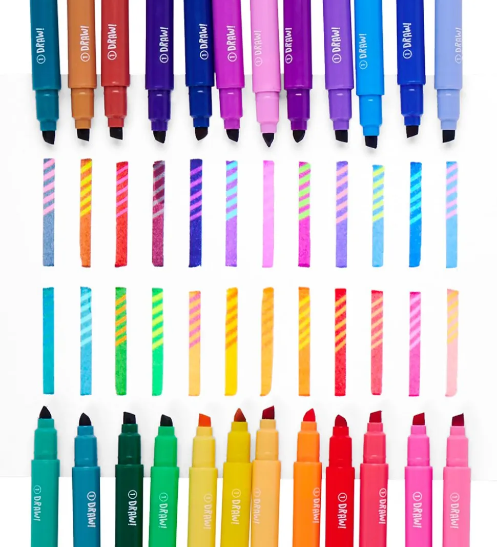 Ooly Tuscher - 24 Stk - Color Changing Markers