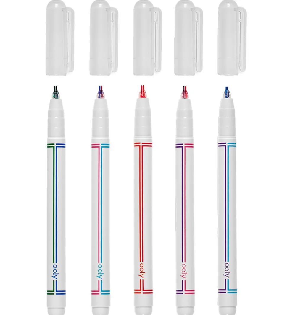 Ooly Tuscher - 5 Stk - Seeing Double Fine Double Tip Markers