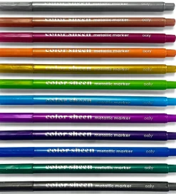 Ooly Tuscher - Color Sheen Metallic - 12 stk