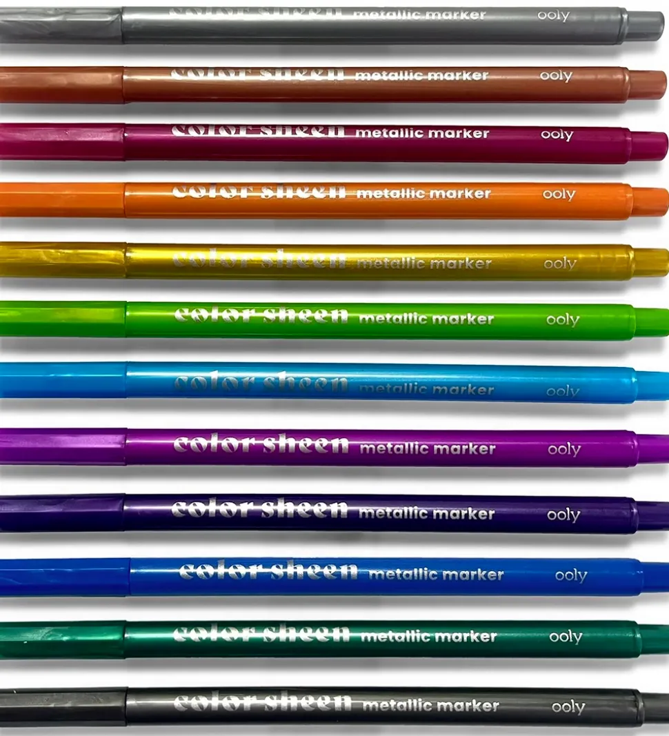 Ooly Tuscher - Color Sheen Metallic - 12 stk