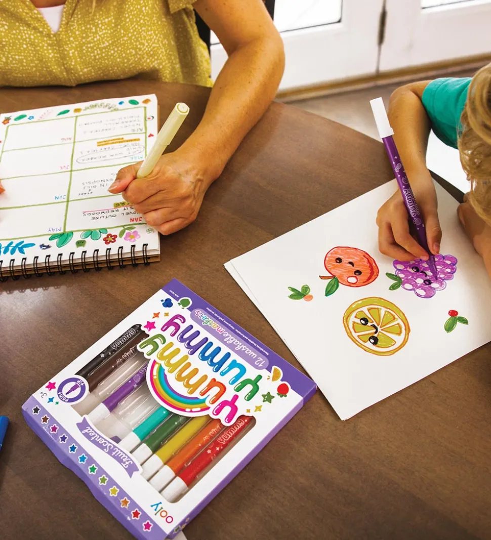 Ooly Tuscher m. Frugtduft - 12 stk - Yummy Yummy