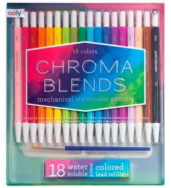 Ooly Vandfarvepen - Chroma Blends - Genopfyldelige - 18 Stk - Mu