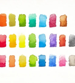 Ooly Vandfarver - 24 Stk - Chroma Blends Travel Watercolor Palet