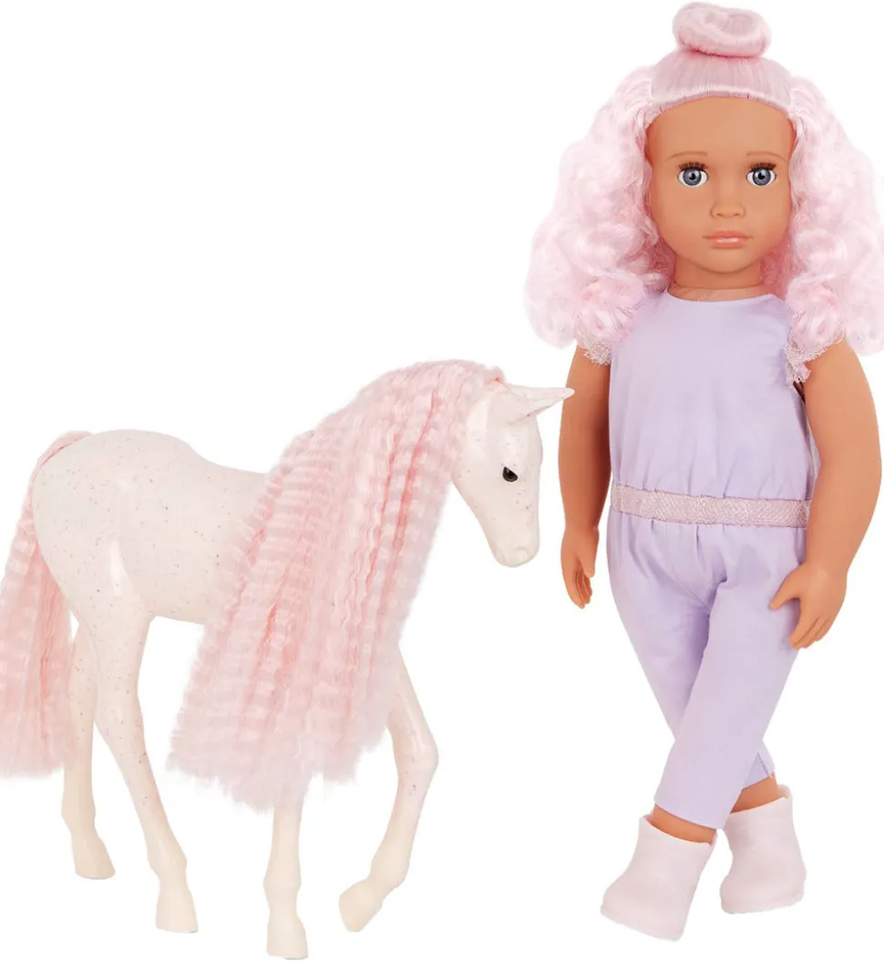 Our Generation Dukke - 46 cm - Elara m. Føl