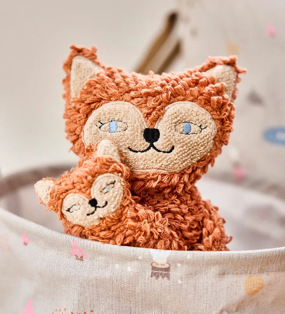 OYOY Bamse - Frida & Baby Felix Fox - Caramel