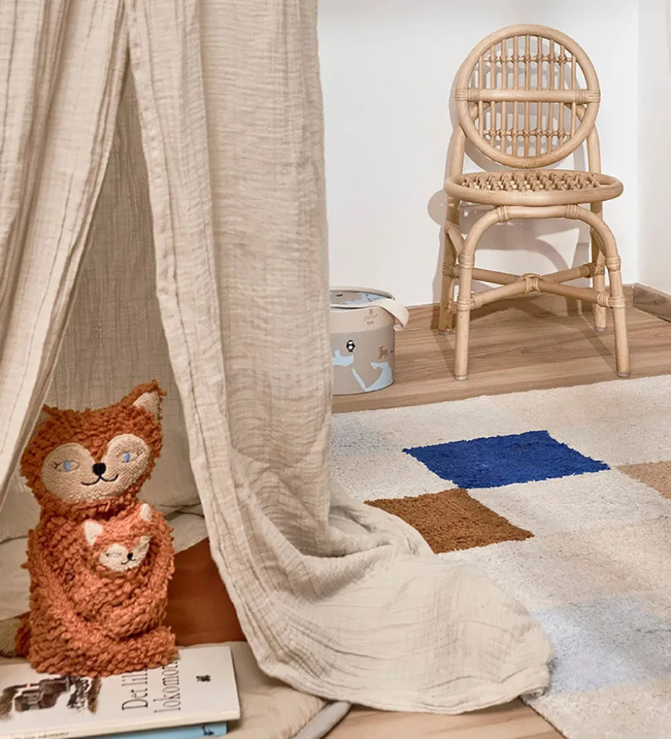 OYOY Bamse - Frida & Baby Felix Fox - Caramel