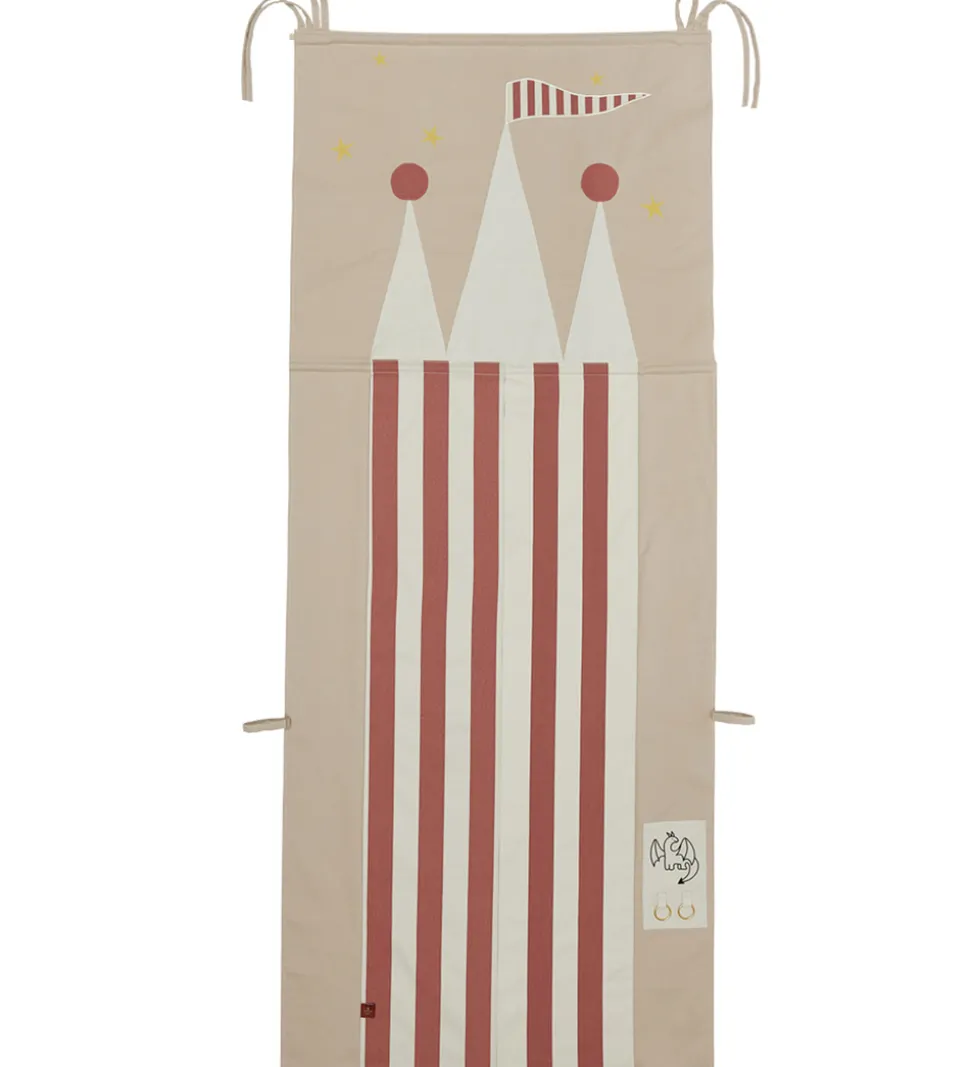 OYOY Legedør - Castle Door - Clay/Red