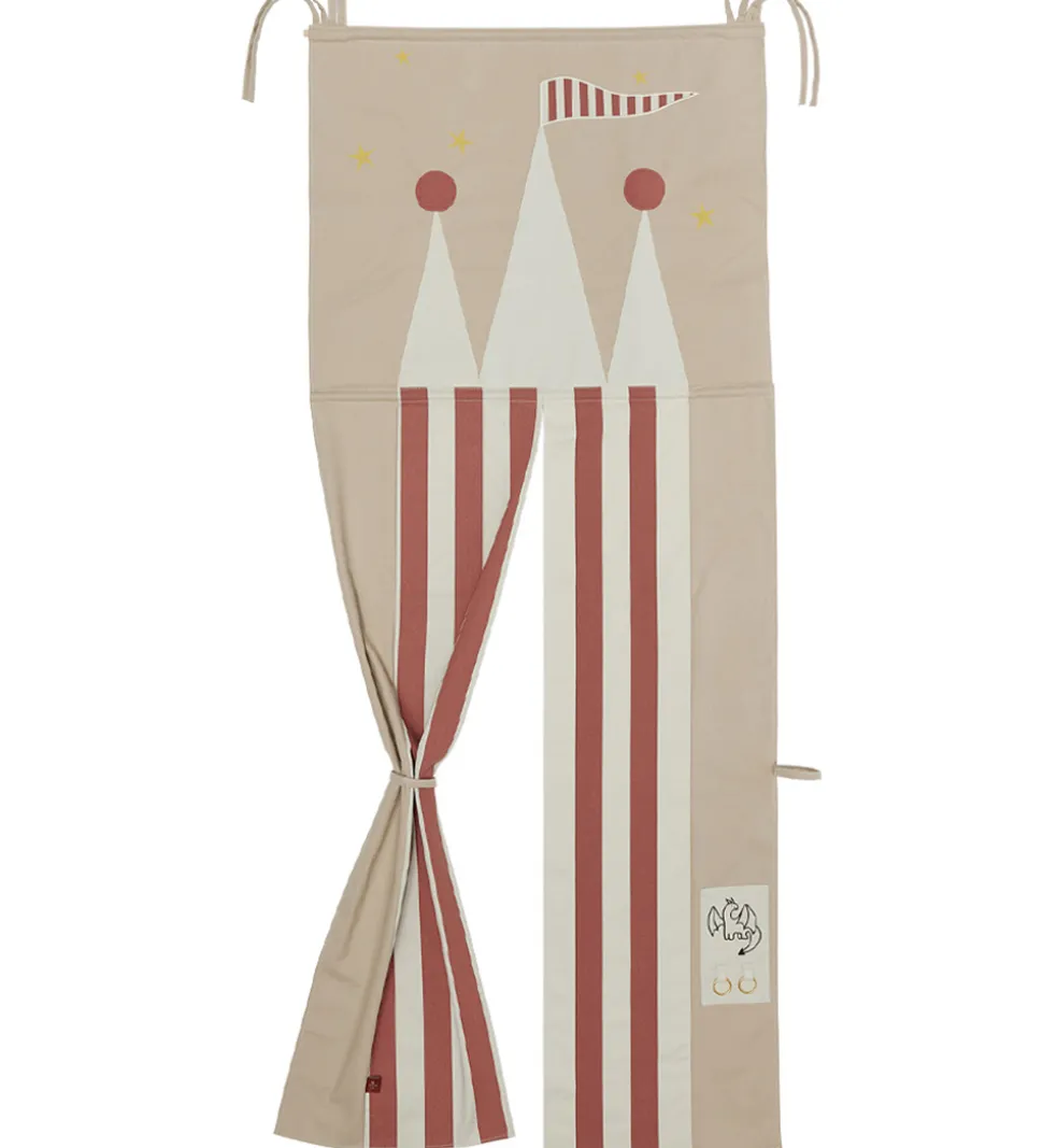 OYOY Legedør - Castle Door - Clay/Red