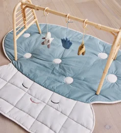 OYOY Ophæng - 3 stk - Dino - Beige / Saffron / Aqua Blue