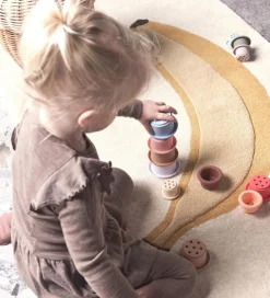 OYOY Stablekopper - Tawa Silikone - Cherry Red/Vanilla