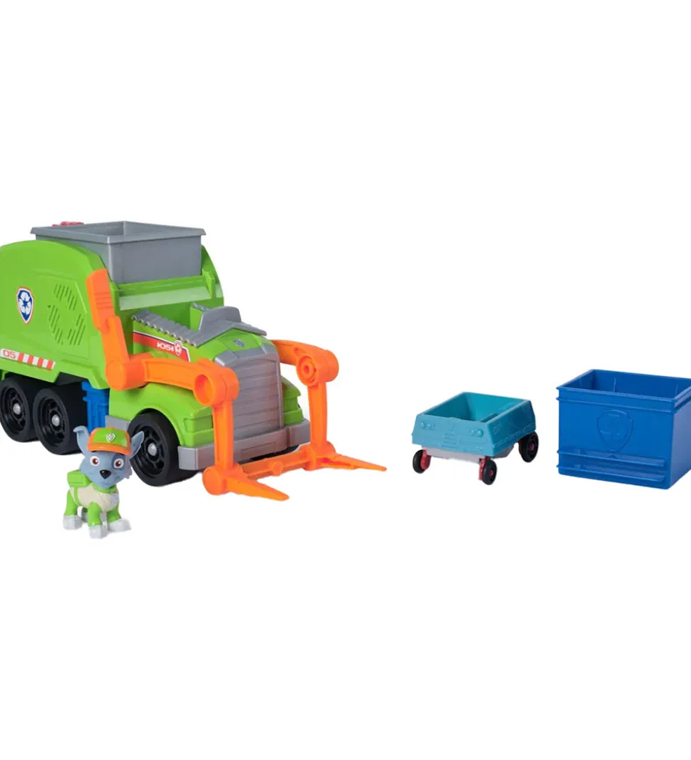 Paw Patrol Lastbil - Rocky Chrush N' Roll Recycling Truck